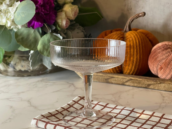 The Ville - Vintage Coupe Cocktail Glasses - Set of 4 - Vineyard Tableware